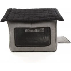 Sherpa Portable Soft Sided Foldable Cat & Dog Indoor Shelter, Gray, Medium 9 Sherpa Portable Soft Sided Foldable Cat & Dog Indoor Shelter, Gray, Medium -Dog Supplies 534598 PT2. AC SS1800 V1658216842
