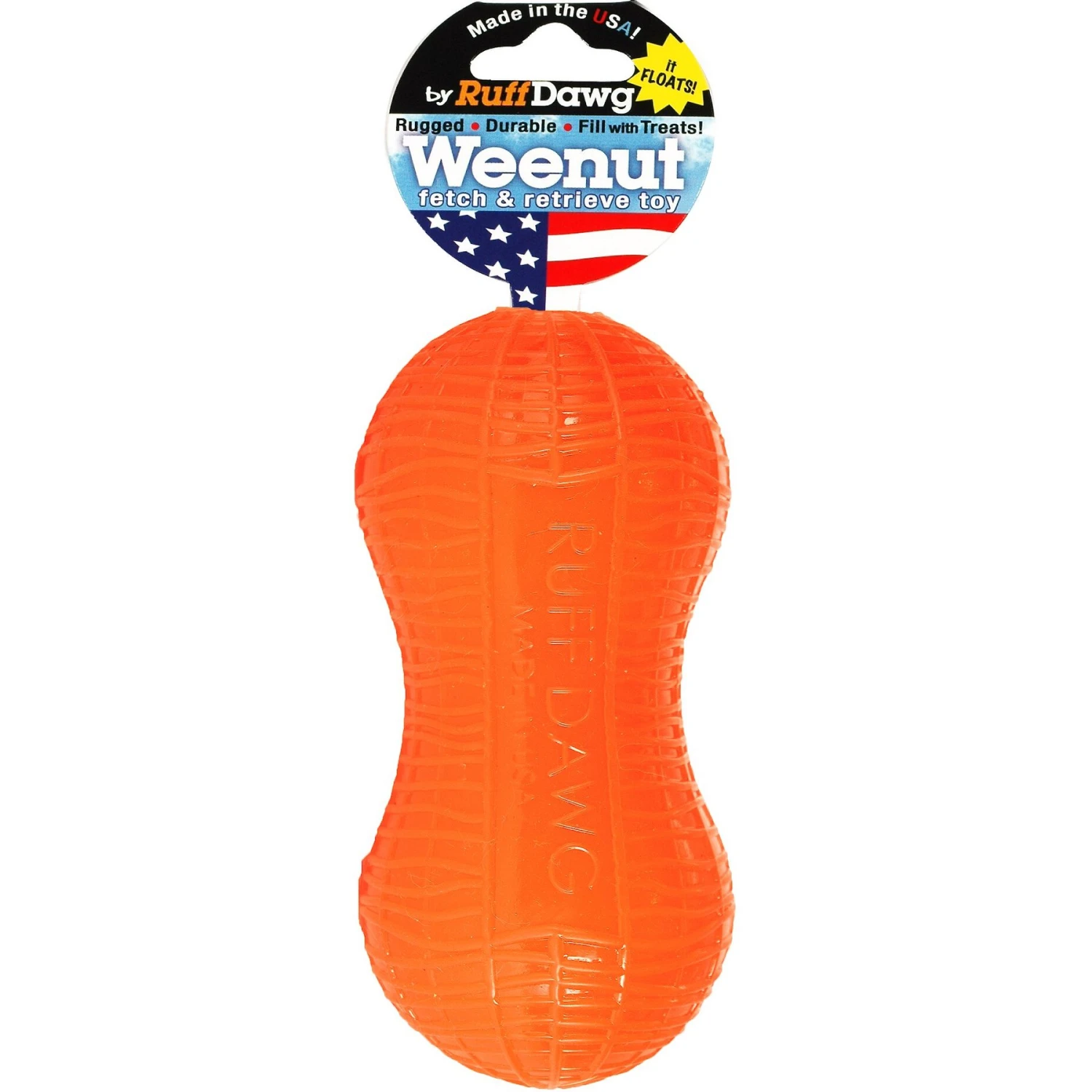 Ruff Dawg Peanut Treat Dispenser Dog Toy, Color Varies 3 Ruff Dawg Peanut Treat Dispenser Dog Toy, Color Varies