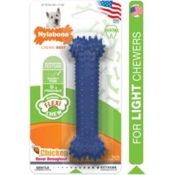 Nylabone Moderate Chew FlexiChew Dental Chew Toy -Dog Supplies 54277 PT8. AC SS1800 V1662501896