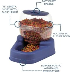Bergan Gourmet Gravity Refill Dog Feeder -Dog Supplies 54822 PT4. AC SS1800 V1677959745