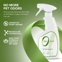 Zero Odor Pet Odor Eliminator Spray -Dog Supplies 57124 PT2. AC SS1800 V1661831453