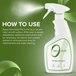 Zero Odor Pet Odor Eliminator Spray -Dog Supplies 57124 PT8. AC SS1800 V1661832060