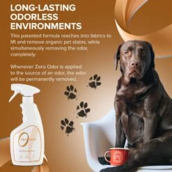 Zero Odor Pet Stain Remover Spray -Dog Supplies 57126 PT7. AC SS1800 V1661830674