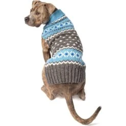 Chilly Dog Fairisle Wool Dog Sweater, Blue 11 Chilly Dog Fairisle Wool Dog Sweater, Blue -Dog Supplies 577734 PT2. AC SS1800 V1658430515