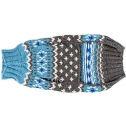 Chilly Dog Fairisle Wool Dog Sweater, Blue 14 Chilly Dog Fairisle Wool Dog Sweater, Blue -Dog Supplies 577734 PT5. AC SS1800 V1659025727
