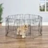 MidWest Wire Dog Exercise Pen With Step-Thru Door, Black E-Coat -Dog Supplies 60389 MAIN. AC SS1800 V1688157954