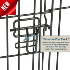 MidWest LifeStages Single Door Collapsible Wire Dog Crate 14 MidWest LifeStages Single Door Collapsible Wire Dog Crate -Dog Supplies 60411 PT4. AC SS1800 V1647555384