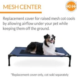 K&H Pet Products Original Pet Cot Replacement Dog Bed Cover -Dog Supplies 613830 PT3. AC SS1800 V1660241546