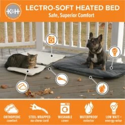 K&H Pet Products Lectro-Soft Outdoor Heated Pad -Dog Supplies 614030 PT1. AC SS1800 V1662587663