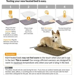 K&H Pet Products Lectro-Soft Outdoor Heated Pad -Dog Supplies 614030 PT6. AC SS1800 V1662587486