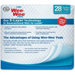 Wee-Wee Little Dog Pee Pads 16.5 X 23.5-in -Dog Supplies 62531 PT2. AC SS1800 V1621377465