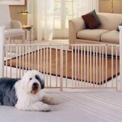 MyPet Wood Extra-Wide Swing Pet Gate For Dogs & Cats 9 MyPet Wood Extra-Wide Swing Pet Gate For Dogs & Cats -Dog Supplies 64582 PT2. AC SS1800 V1480633604