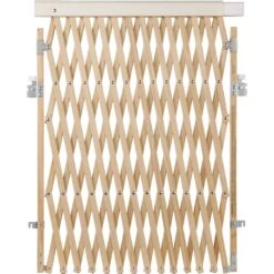 MyPet Wood Expandable Swing Gate For Dogs & Cats -Dog Supplies 64584 pt2. AC SS1800 V1579622274