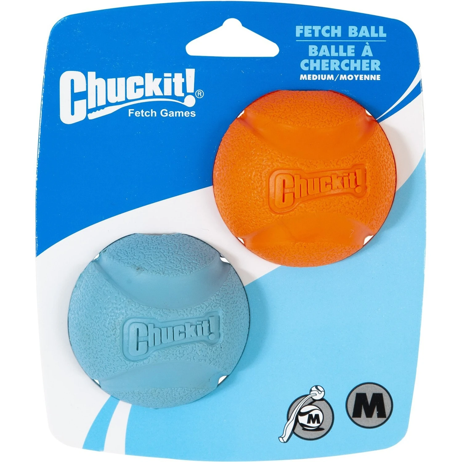 Chuckit! Fetch Ball Dog Toy, Color Varies 3 Chuckit! Fetch Ball Dog Toy, Color Varies