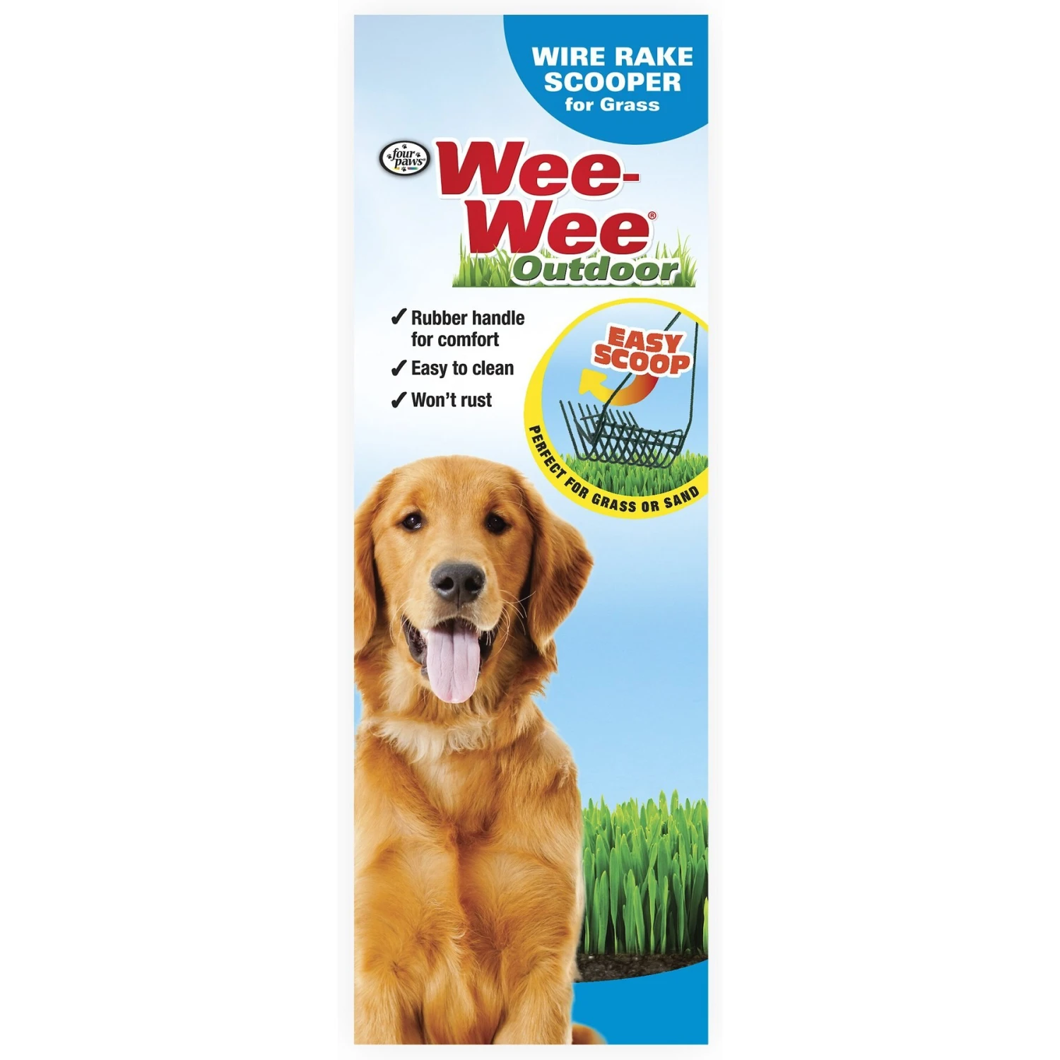 Wee-Wee Wire Rake Scooper For Grass 4 Wee-Wee Wire Rake Scooper For Grass - Image 2