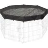 MidWest Exercise Pen Top Fabric Mesh Sunscreen Accessory, Octagonal Configuration, Black 2 MidWest Exercise Pen Top Fabric Mesh Sunscreen Accessory, Octagonal Configuration, Black -Dog Supplies 655470 MAIN. AC SS1800 V1667598269