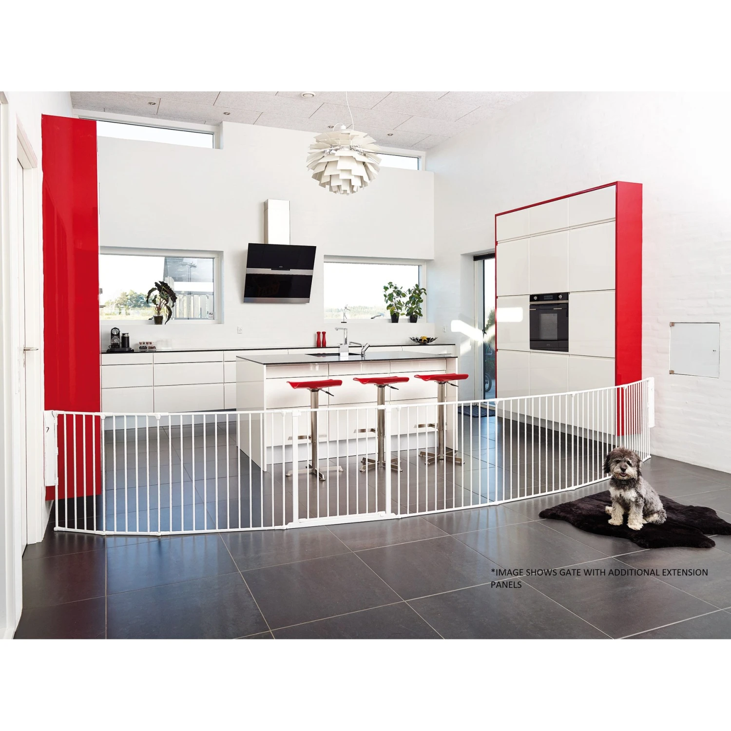 Scandinavian Pet 28-in Flex Configurable Dog Gate 7 Scandinavian Pet 28-in Flex Configurable Dog Gate - Image 5