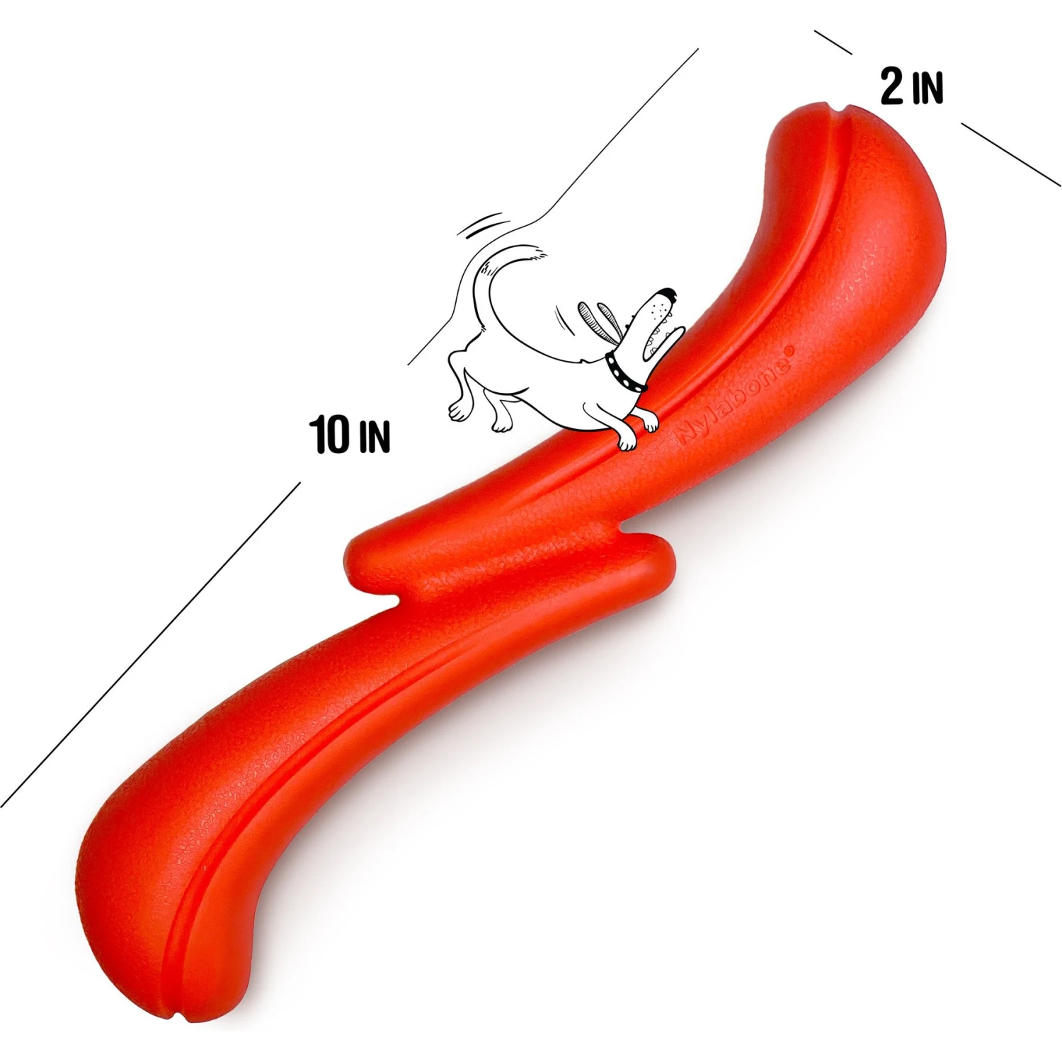 Nylabone Creative Play Stik-GO Interactive Dog Toy, Red 7 Nylabone Creative Play Stik-GO Interactive Dog Toy, Red - Image 5