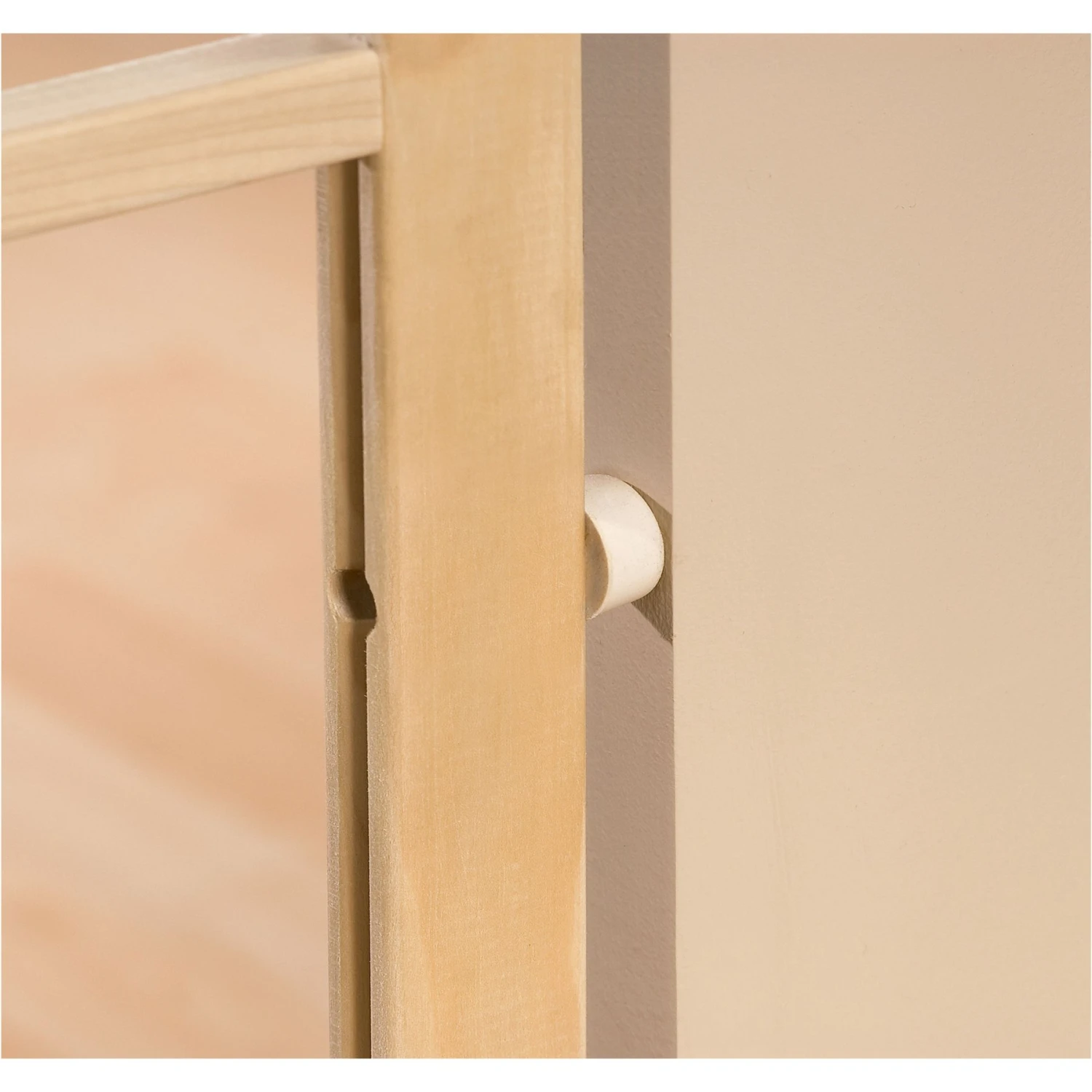 GuardMasterIII Wood Slat Standard Pressure Mounted Dog Gate, Natural 4 GuardMasterIII Wood Slat Standard Pressure Mounted Dog Gate, Natural - Image 2