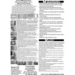 GuardMasterIII Wood Slat Standard Walk-Thru, Natural 9 GuardMasterIII Wood Slat Standard Walk-Thru, Natural -Dog Supplies 679030 PT3. AC SS1800 V1669943564