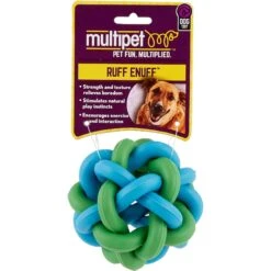 Multipet Nobbly Wobbly Ball Dog Toy, Color Varies -Dog Supplies 68138 PT5. AC SS1800 V1545172138