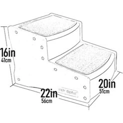 Pet Gear Easy Step II Extra Wide Cat & Dog Stairs 8 Pet Gear Easy Step II Extra Wide Cat & Dog Stairs -Dog Supplies 68642 PT1. AC SS1800 V1673367385