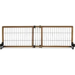 Carlson Pet Products Design Studio Freestanding Extra Wide Dog Gate -Dog Supplies 69469 PT2. AC SS1800 V1569014007