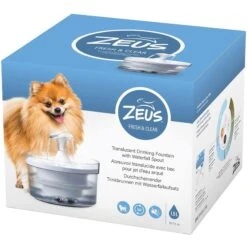 Zeus Fresh & Clear Waterfall Spout Dog Fountain -Dog Supplies 694838 PT5. AC SS1800 V1667519233