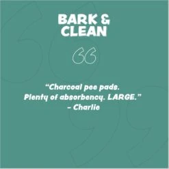 Bark & Clean Premium Activated Charcoal Traveller's Dog Potty Pad -Dog Supplies 695822 PT7. AC SS1800 V1667520138