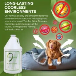 Zero Odor Pet Odor Eliminator Refill, 128-oz Bottle -Dog Supplies 695902 PT7. AC SS1800 V1668542973