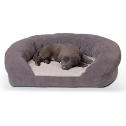 K&H Pet Products Orthopedic Bolster Cat & Dog Bed