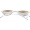 PetRageous Designs Toftee's Paws Double Diner Elevated Pet Bowls -Dog Supplies 70368 MAIN. AC SS1800 V1517265152
