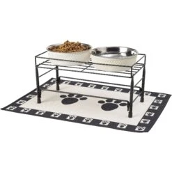 PetRageous Designs Set The Table Non-Skid Pet Bowl Wire Stand 12 PetRageous Designs Set The Table Non-Skid Pet Bowl Wire Stand -Dog Supplies 70410 PT6. AC SS1800 V1660341412