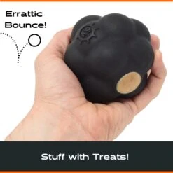 Monster K9 Dog Toys Ultra Durable Tumbler Interactive Dog Toy, Black -Dog Supplies 711342 PT2. AC SS1800 V1668809679