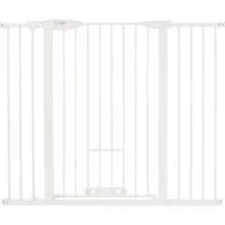 MyPet Extra Tall & Wide Walk Thru Easypass Cat & Dog Gate, White -Dog Supplies 711790 PT3. AC SS1800 V1670438346