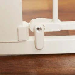 MyPet Extra Tall & Wide Walk Thru Easypass Cat & Dog Gate, White -Dog Supplies 711790 PT7. AC SS1800 V1670436854