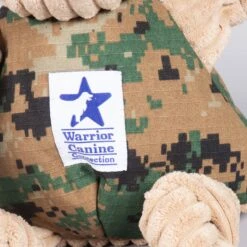 HuggleHounds Warrior Canine Connection Knottie Dog Toy, Large, Camo -Dog Supplies 712278 PT2. AC SS1800 V1670517347