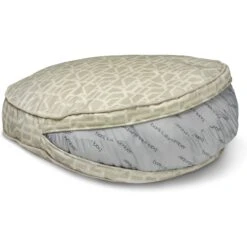 Bark And Slumber Biscuit Plush Round Eco Friendly Fabric Lounger Dog Bed -Dog Supplies 717094 PT2. AC SS1800 V1669667062