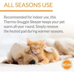 K&H Pet Products Thermo-Snuggly Sleeper Heated Dog Bed -Dog Supplies 72233 PT2. AC SS1800 V1698868466