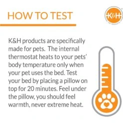 K&H Pet Products Thermo-Pet Mat 14 K&H Pet Products Thermo-Pet Mat -Dog Supplies 72255 PT4. AC SS1800 V1627944738