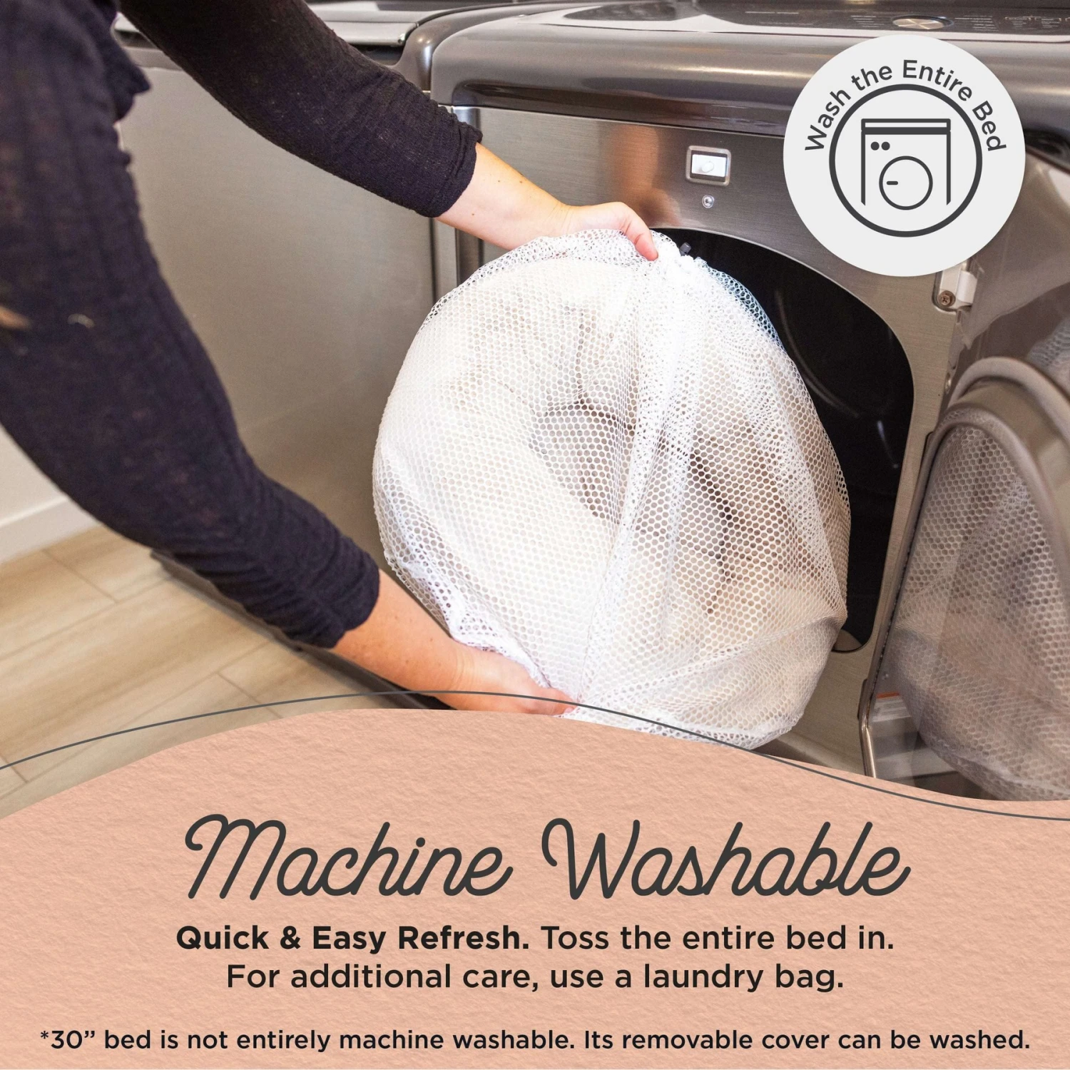 Best Friends By Sheri SnuggleSoft Faux Rabbit Fur Orthopedic Bolster Cat & Dog Bed 6 Best Friends By Sheri SnuggleSoft Faux Rabbit Fur Orthopedic Bolster Cat & Dog Bed - Image 4