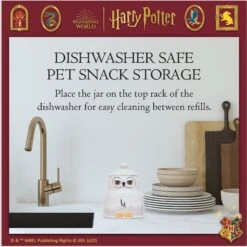 Fetch For Pets Harry Potter Hedwig Dog Treat Jar -Dog Supplies 738710 PT3. AC SS1800 V1678907363