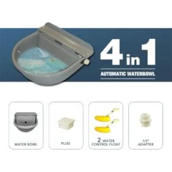 Win World Gazebo Automatic Dog & Cat Feeder, Grey, Large 12 Win World Gazebo Automatic Dog & Cat Feeder, Grey, Large -Dog Supplies 740734 PT4. AC SS1800 V1671223371