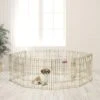 MidWest Wire Dog Exercise Pen With Step-Thru Door, Gold Zinc -Dog Supplies 74326 MAIN. AC SS1800 V1688158072