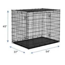 MidWest Solutions Series XX-Large Heavy Duty Double Door Wire Dog Crate, 54 Inch -Dog Supplies 74373 PT2. AC SS1800 V1566320191