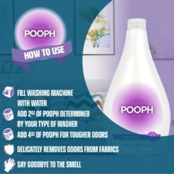 POOPH Cat & Dog Laundry Booster, 32-oz Bottle -Dog Supplies 751814 PT4. AC SS1800 V1683211476