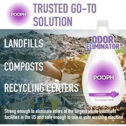 POOPH Cat & Dog Laundry Booster, 32-oz Bottle -Dog Supplies 751814 PT6. AC SS1800 V1683210685