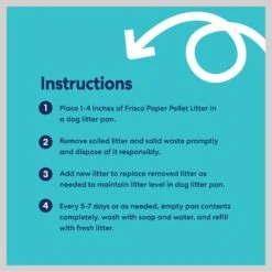 Frisco Paper Pellet Dog Litter -Dog Supplies 752430 PT5. AC SS1800 V1674752335