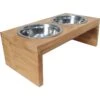 D-Art Collection 2 Bowl Dog & Cat Feeder Stand, Small -Dog Supplies 756630 MAIN. AC SS1800 V1674056372