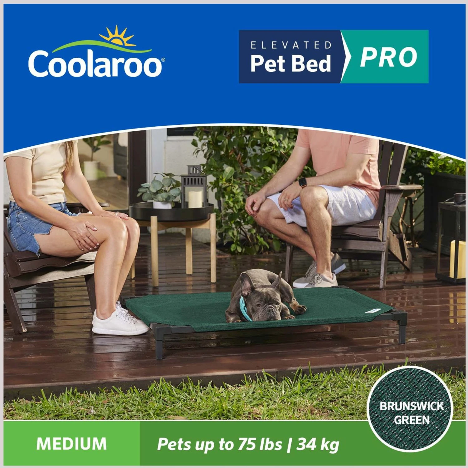 Coolaroo Pro Replacement Cover Elevated Dog & Cat Bed 4 Coolaroo Pro Replacement Cover Elevated Dog & Cat Bed - Image 2